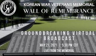 Korean War Veterans Memorial WOR Groundbreaking